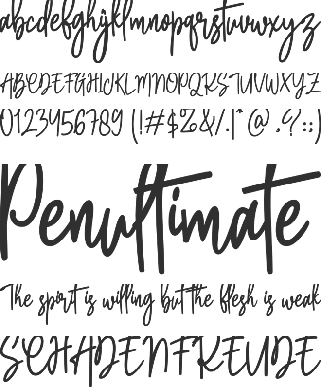 Master Bulgarian font preview