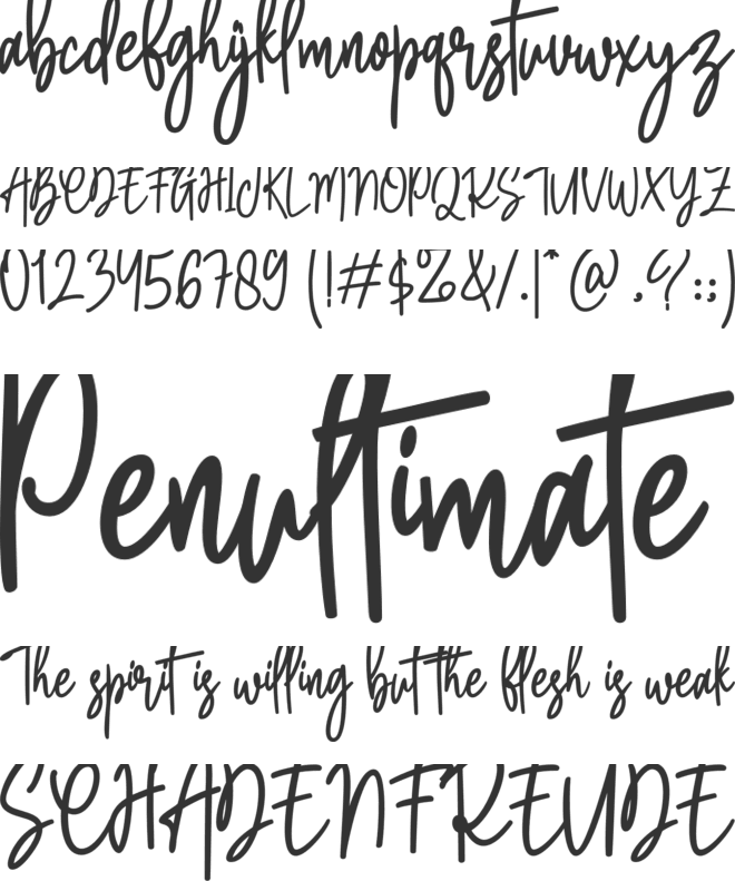 Master Bulgarian font preview