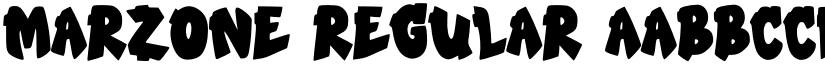 Marzone font download