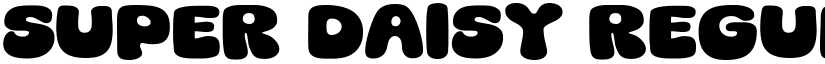 Super Daisy Regular font