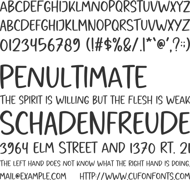 Cabins And Castles font preview