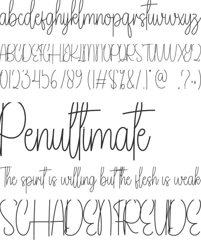 Blackstone font preview