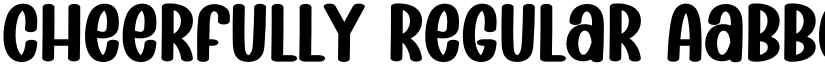 Cheerfully Regular font