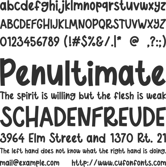 Christmas Sparkly font preview