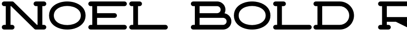 Noel Bold Regular font