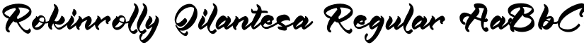Rokinrolly Qilantesa Regular font