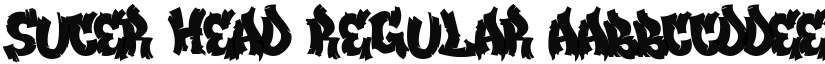 SUCER HEAD font download
