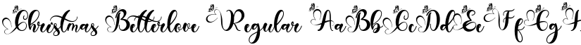 Christmas Betterlove Regular font