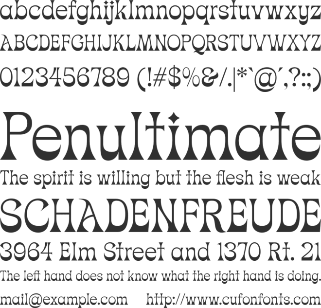 Christmas Blink font preview