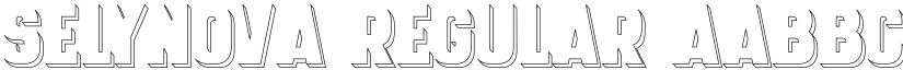 SELYNOVA Regular font
