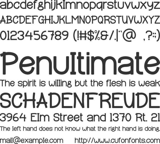 SNOWEN CHRISTMAS font preview