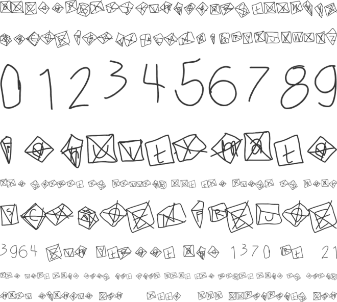 Geomerty font preview