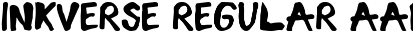 InkVerse Regular font