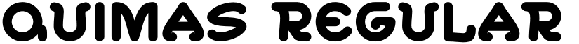 Quimas Regular font