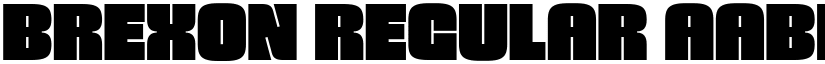 Brexon Regular font
