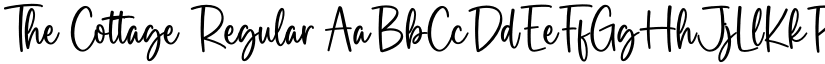 The Cottage Regular font