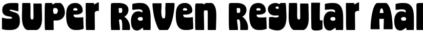 Super Raven Regular font