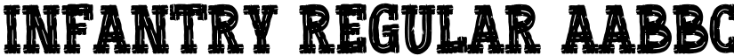 Infantry Regular font