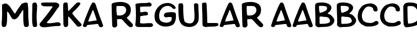 Mizka Regular font