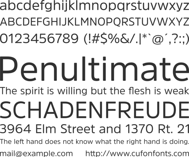 AmsiPro-Regular font preview