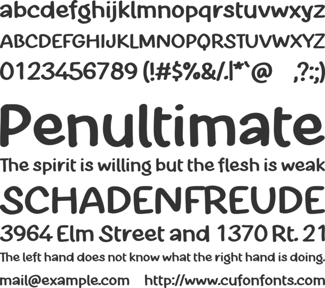 Southern Melody font preview