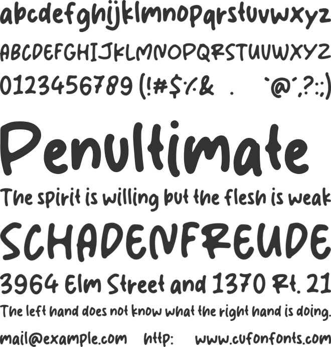 Beach Vibes font preview