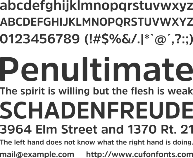 AmsiPro-Bold font preview