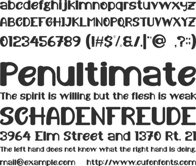 HOLYNESS CHRISTMAS font preview