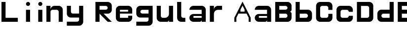 Liiny font download