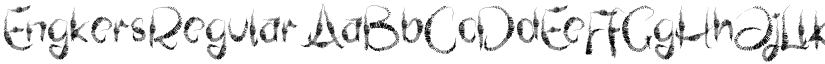 Engkers Regular font
