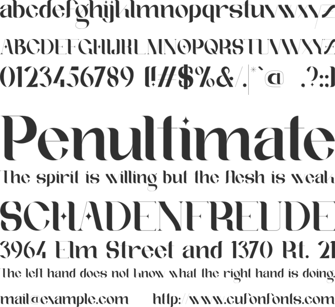 Afteris Moghu font preview