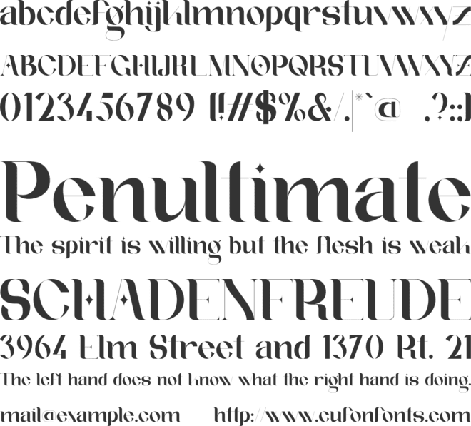 Afteris Moghu font preview