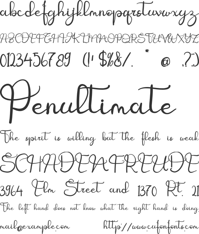 Zumanji Valkalari font preview