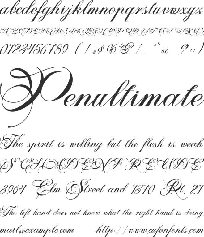 Christmas Angely - Personal use font preview