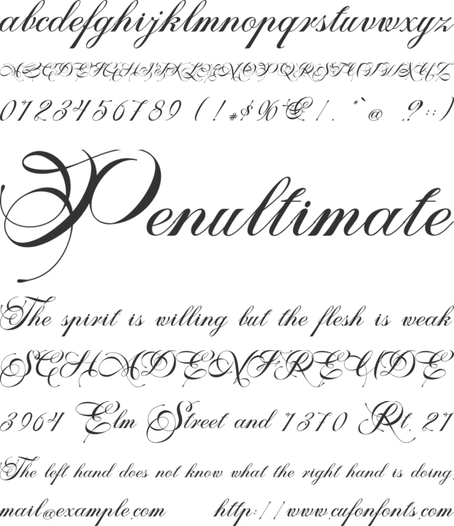 Christmas Angely - Personal use font preview