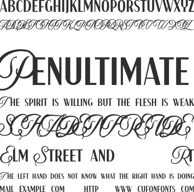 Aesthetic Solutions font preview