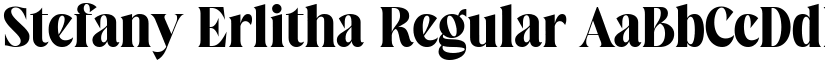 Stefany Erlitha font download