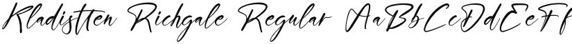 Kladistten Richgale font download