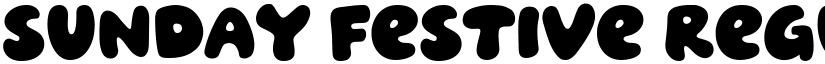 Sunday Festive Regular font