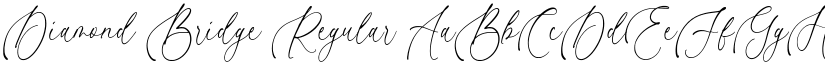 Diamond Bridge Regular font