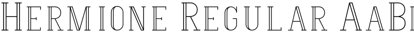 Hermione Regular font