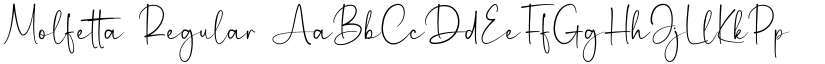 Molfetta Regular font
