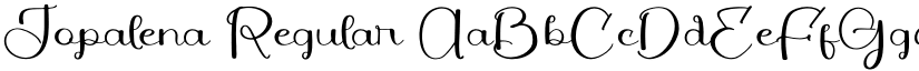 Jopalena Regular font