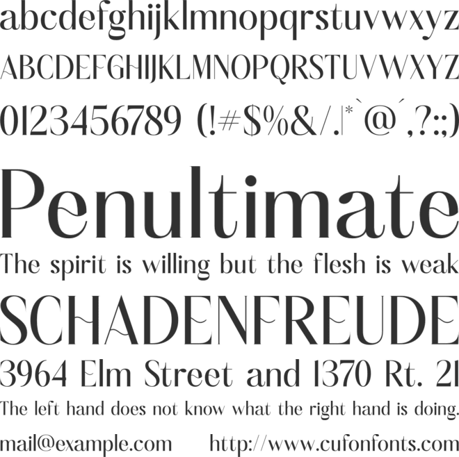 Rolisand font preview