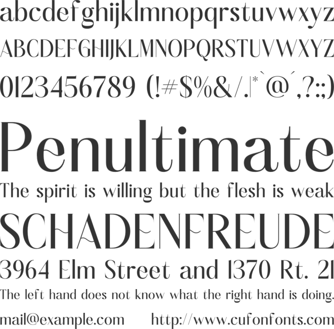 Rolisand font preview