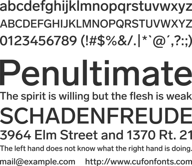 Lab Grotesque Medium font preview