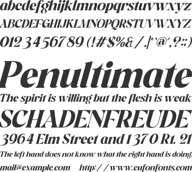 Aesthetic Moment font preview