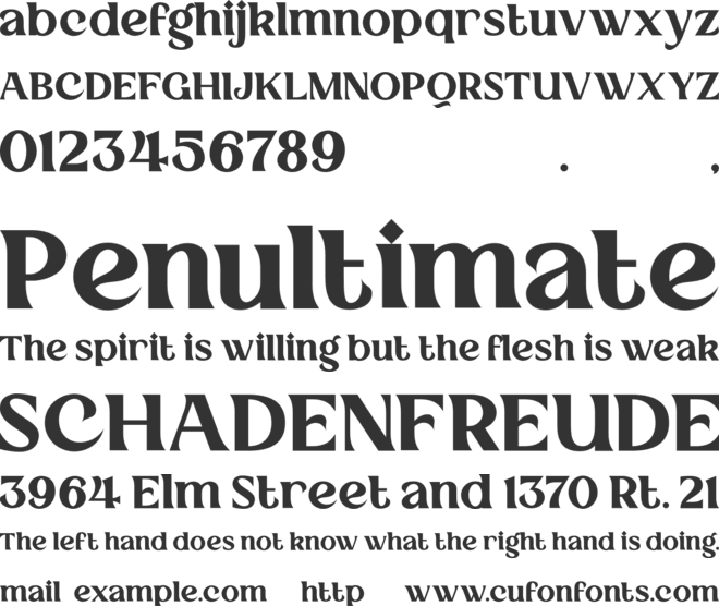 Milky Sundae font preview