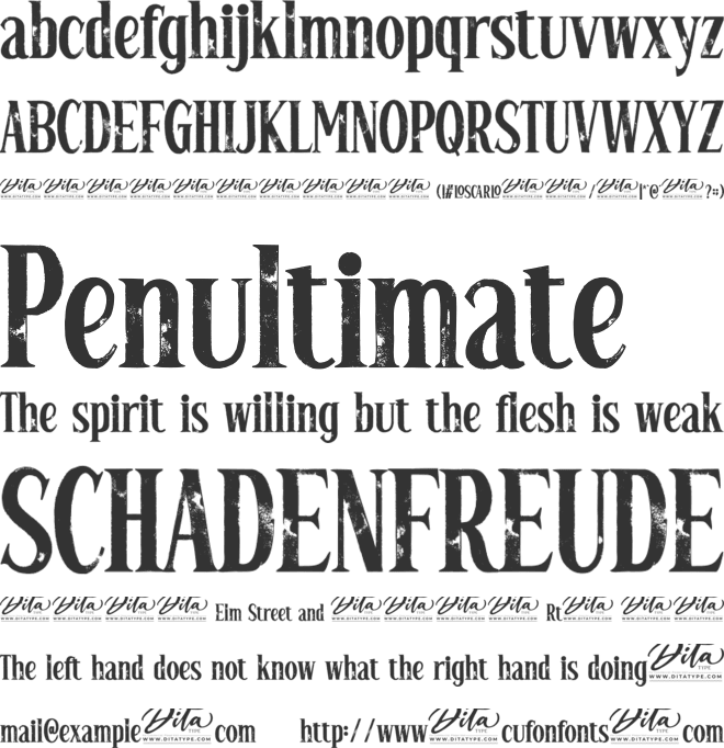 Loscarlo Personal Use font preview