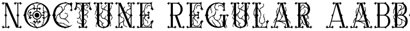 Noctune Regular font